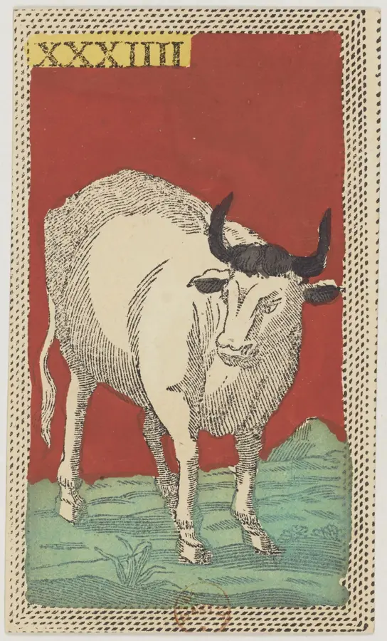 Lá Bảy Gậy ở vị trí quá khứ, hiện tại, tương lai: Lá bài Tarot trong các bộ bài cổ