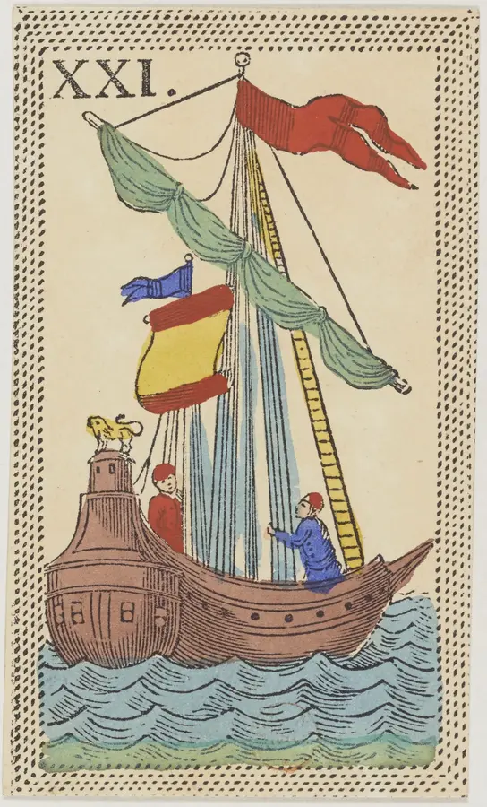 Bốn lá Mười trong Tarot: Mười Gậy, Mười Cốc, Mười Kiếm, Mười Tiền: Lá bài Tarot trong các bộ bài cổ