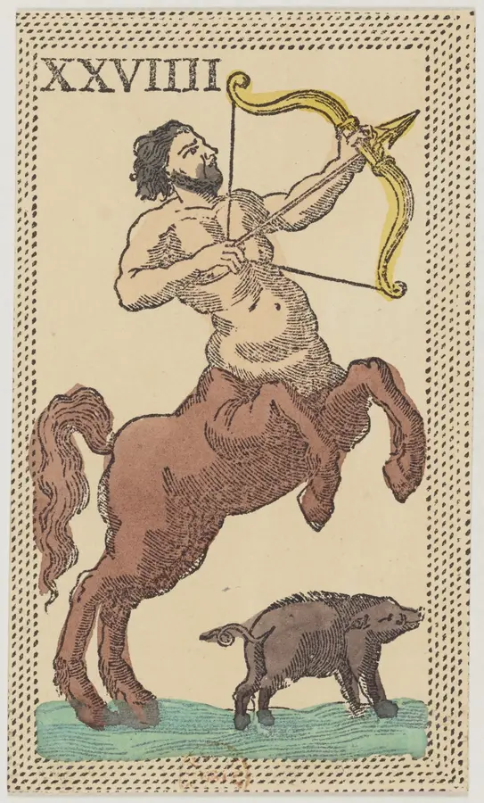 Lá Kỵ Sĩ Gậy ở vị trí quá khứ, hiện tại, tương lai: Lá bài Tarot trong các bộ bài cổ