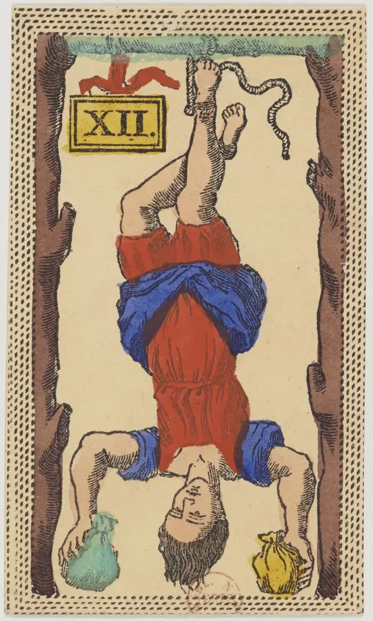 Lá Bảy Cốc ở vị trí quá khứ, hiện tại, tương lai: Lá bài Tarot trong các bộ bài cổ