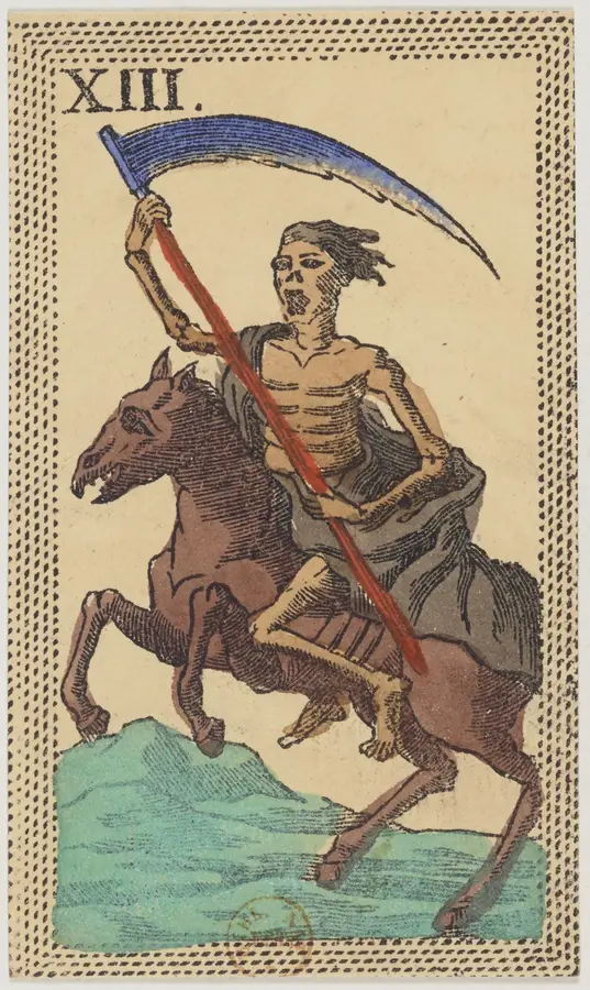 Trải bài mối quan hệ: bạn, người ấy và sợi dây giữa hai người: Lá bài Tarot trong các bộ bài cổ