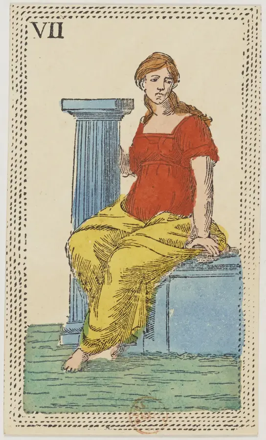 Lá Ba Kiếm ở vị trí quá khứ, hiện tại, tương lai: Lá bài Tarot trong các bộ bài cổ
