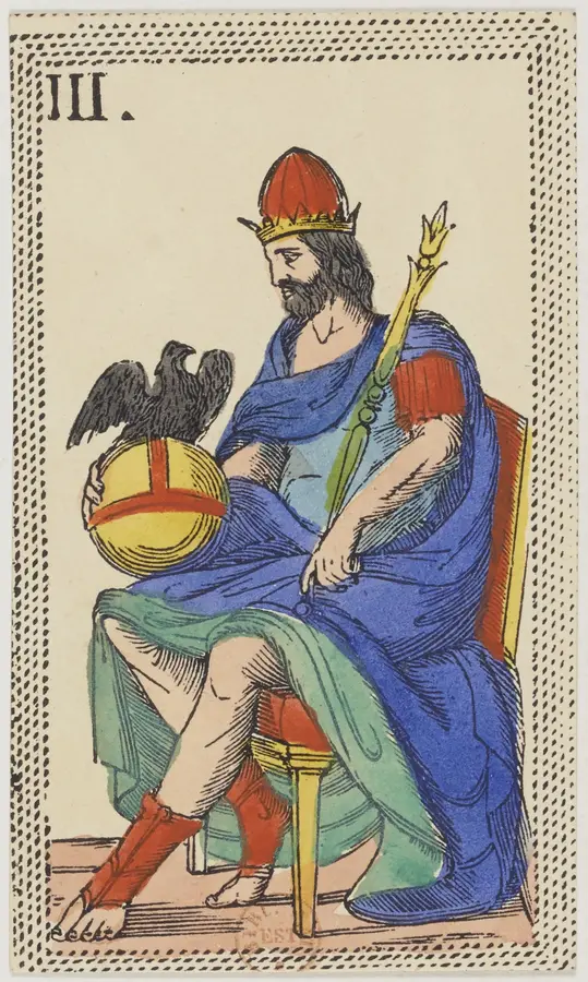 Trải bài 12 nhà theo bản đồ sao: Lá bài Tarot trong các bộ bài cổ