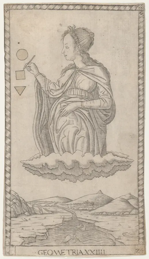 Lá Hai Tiền ở vị trí quá khứ, hiện tại, tương lai: Lá bài Tarot trong các bộ bài cổ