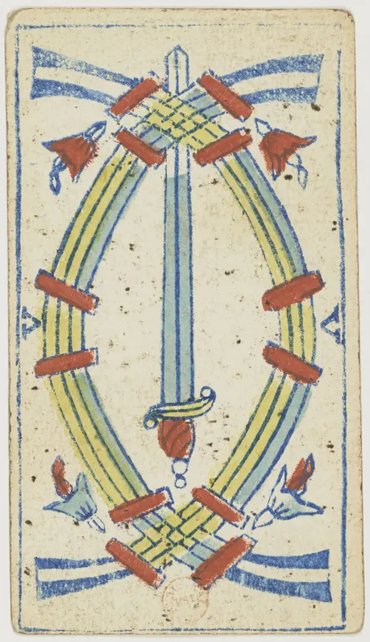 Lá Vua Tiền trong chuyện gia đình và bạn bè: Lá bài Tarot trong các bộ bài cổ