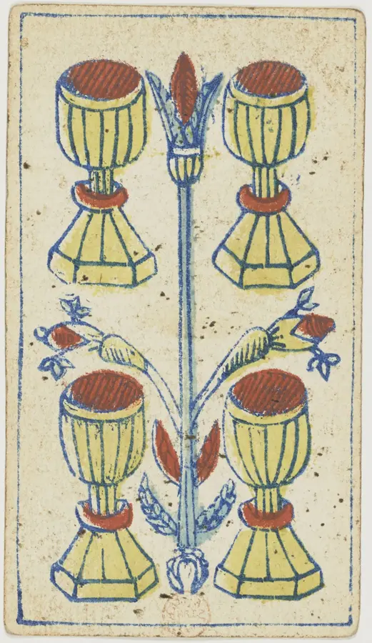 Lá Nữ Tư Tế: bài học phát triển bản thân: Lá bài Tarot trong các bộ bài cổ