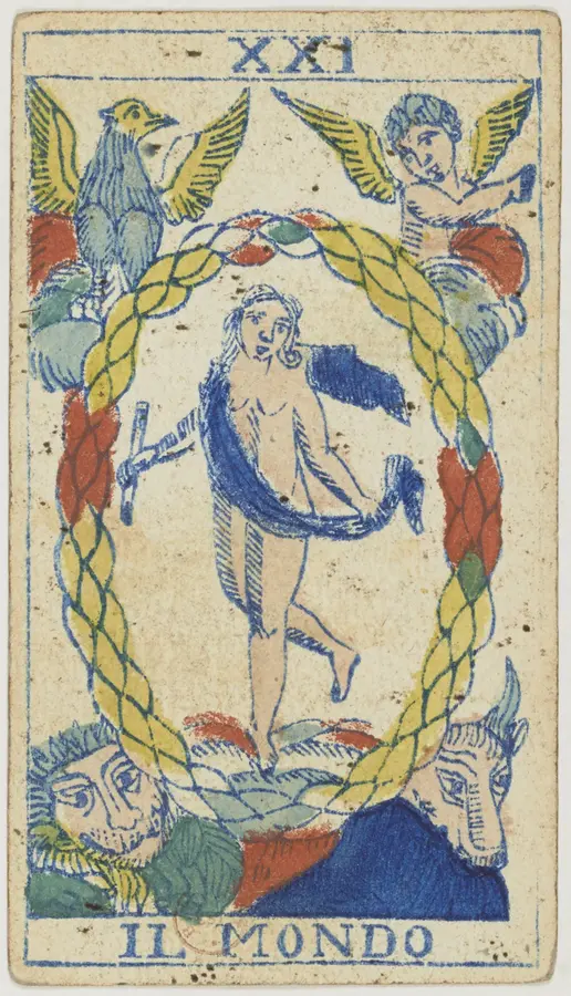 Lá Nữ Hoàng: bài học phát triển bản thân: Lá bài Tarot trong các bộ bài cổ