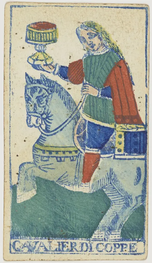 Lá Người Yêu: bài học phát triển bản thân: Lá bài Tarot trong các bộ bài cổ