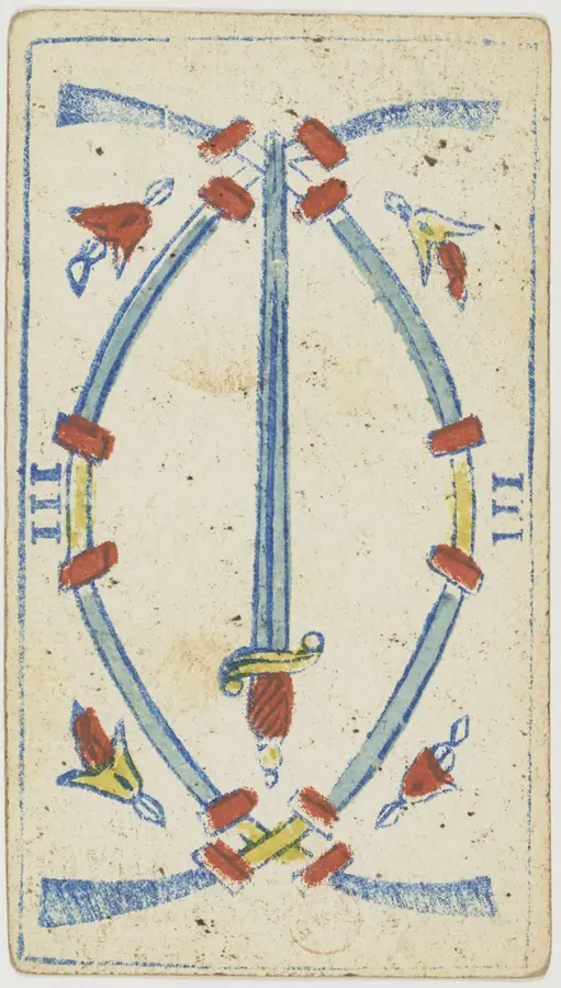 Lá Bánh Xe Vận Mệnh: bài học phát triển bản thân: Lá bài Tarot trong các bộ bài cổ