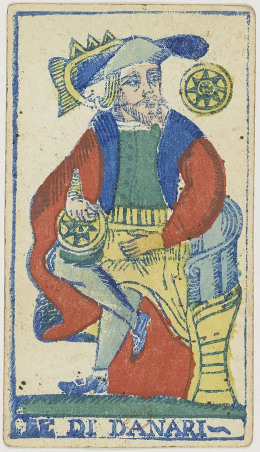 Lá Hoàng Đế khi đại diện cho một người: Lá bài Tarot trong các bộ bài cổ