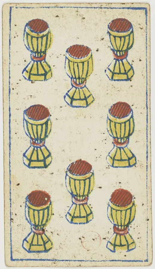 Lá Ba Gậy: bài học phát triển bản thân: Lá bài Tarot trong các bộ bài cổ