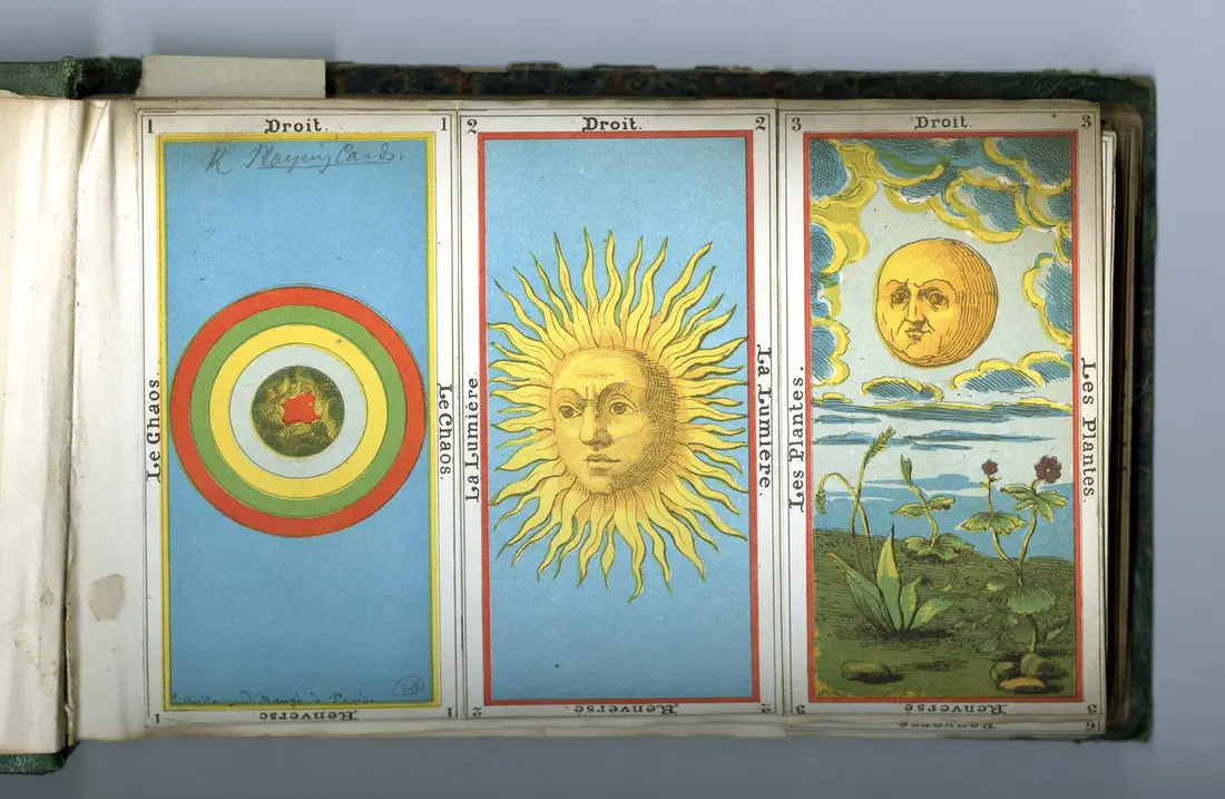 Lá Vua Cốc khi đại diện cho một người: Lá bài Tarot trong các bộ bài cổ
