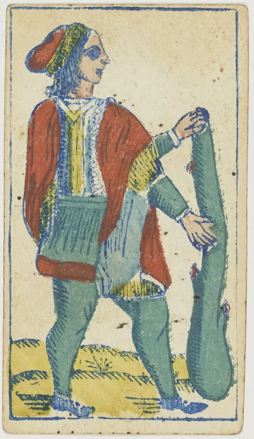 Lá Toà Tháp ở vị trí quá khứ, hiện tại, tương lai: Lá bài Tarot trong các bộ bài cổ