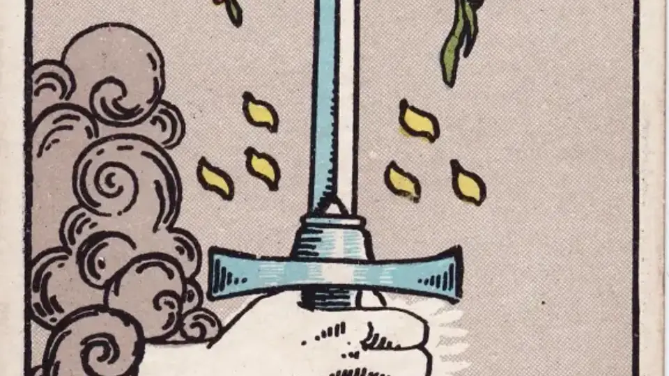 Ý nghĩa lá Át Kiếm trong tình yêu theo chuẩn Tarot