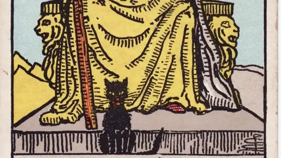 Ý nghĩa lá Hoàng Hậu Gậy trong tình yêu theo Tarot