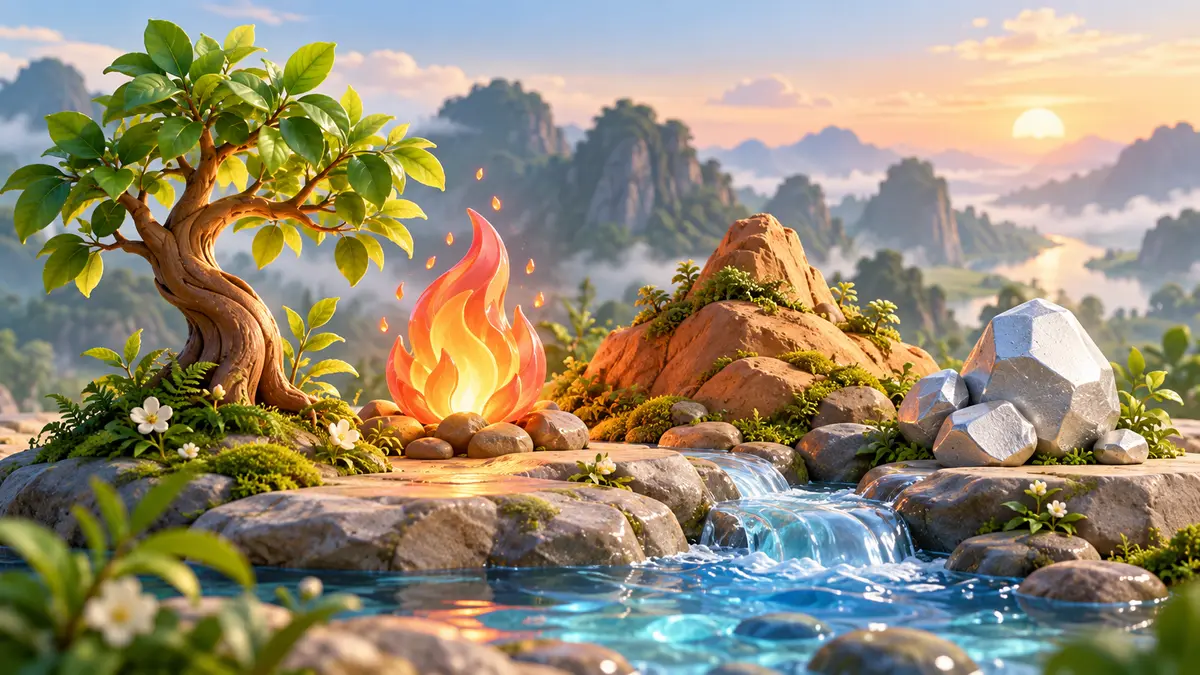 Minh hoạ: Nhật Chủ Canh Kim sinh tháng Dần
