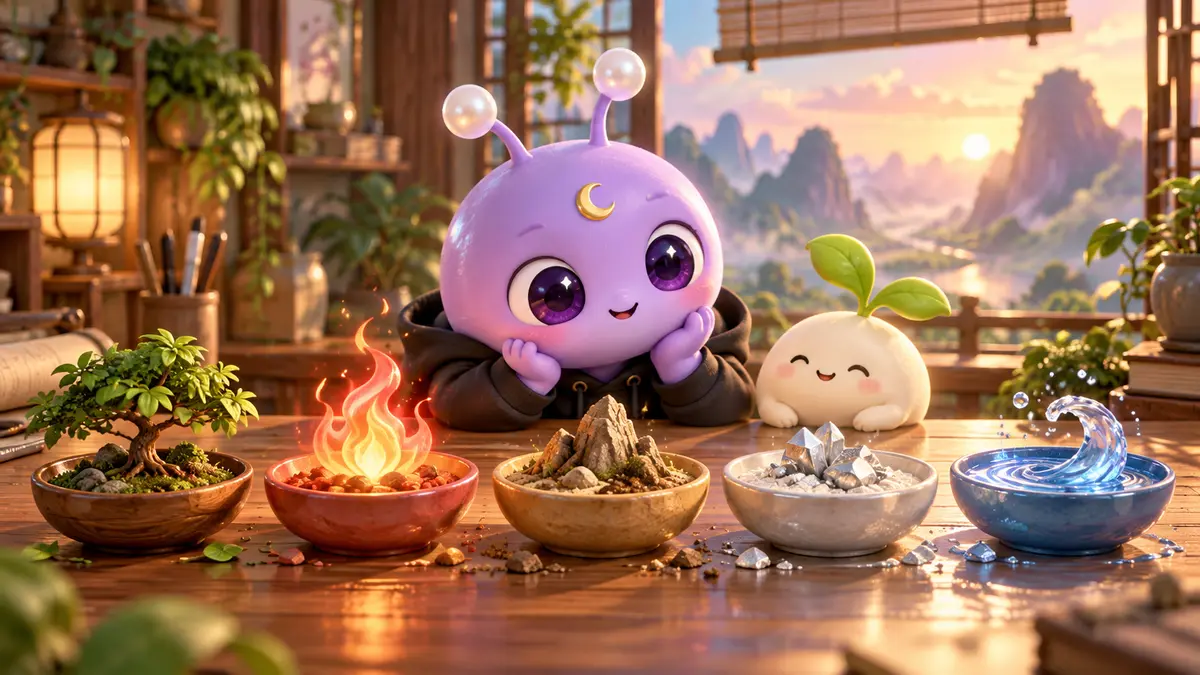 Minh hoạ: Can hợp trong Tứ Trụ: hợp mà hóa và hợp mà không hóa