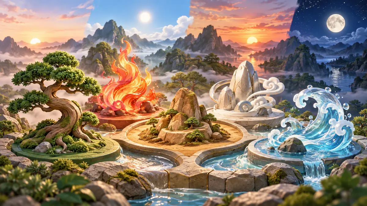 Minh hoạ: Điều hậu: khi lá số quá lạnh hoặc quá nóng