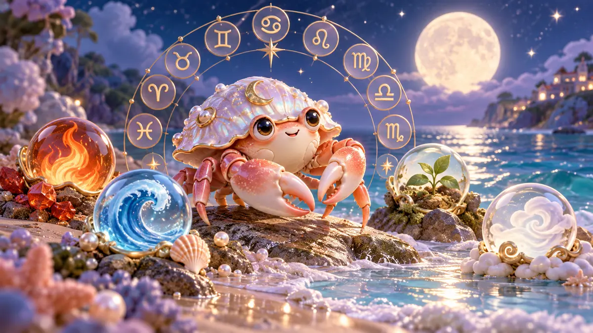 Minh hoạ: Song Tử và Ma Kết cãi nhau rồi làm lành
