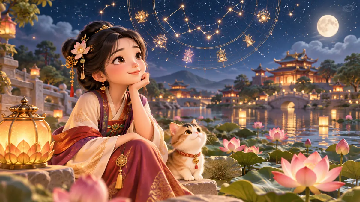 Minh hoạ: Sao Văn Khúc trong lá số Tử Vi