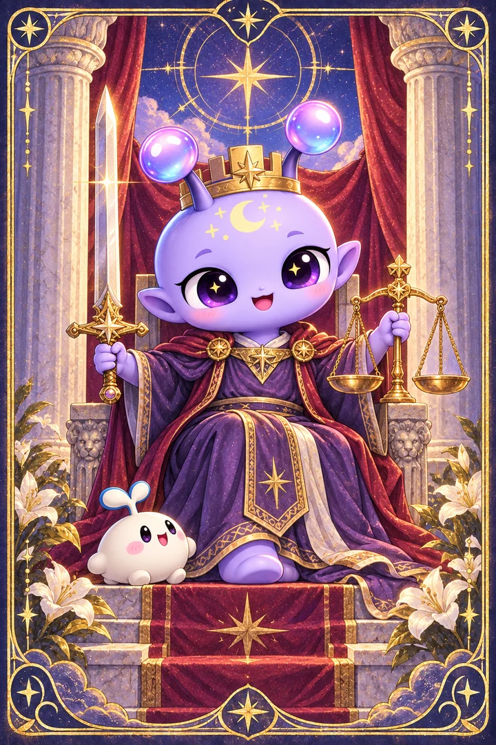 Lá Justice (Công Lý) trong bộ bài Tarot
