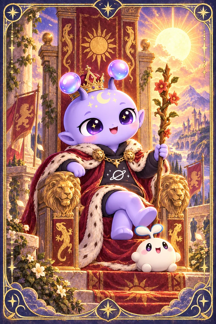 Lá King of Wands (Vua Gậy) trong bộ bài Tarot